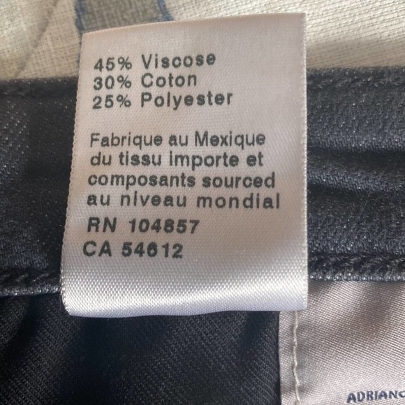 AG Adriano Goldschmied jeans black STILT cigarette jean Stretchy raw hem 26R
C - Picture 10 of 10